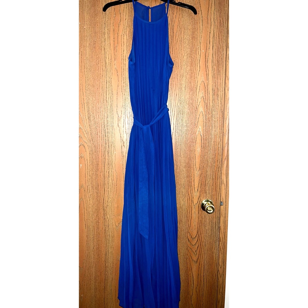 B Darlin Long Blue Dress